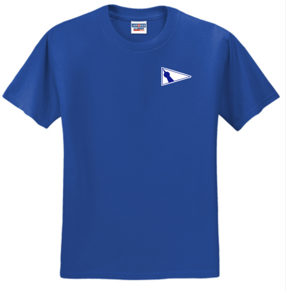 Severn Sailing - Royal Blue Short Sleeve Shirt (Youth or Adult)