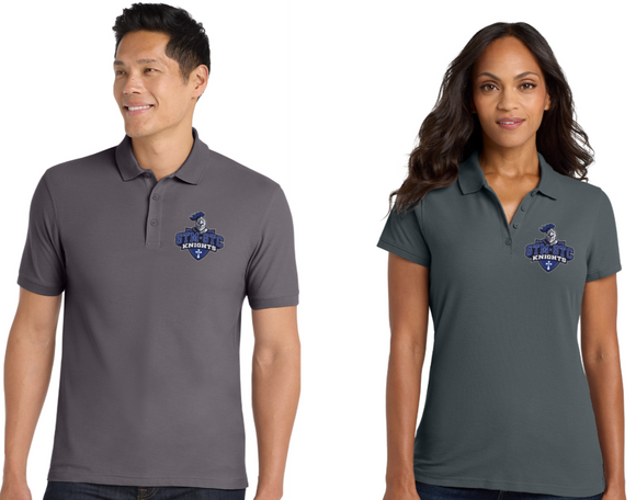 STMSTC - Knight Grey Polo Printed (Unisex or Lady Cut)