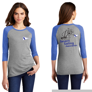 Severn Sailing - Sailor Ladies Royal Frost Raglan Jersey