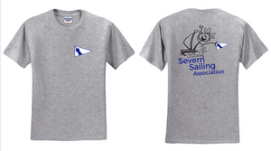 Severn Sailing - Grey Sailor Short Sleeve Shirt (Youth or Adult)