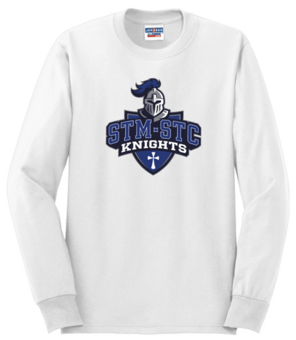 STMSTC - Knight Long Sleeve Shirt (White)