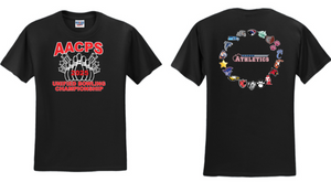 2025 AACPS UNIFIED BOWLING CHAMPS - Black Short Sleeve Shirt