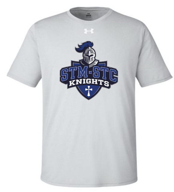STMSTC - Knight Grey Under Armour Short Sleeve T Shirt