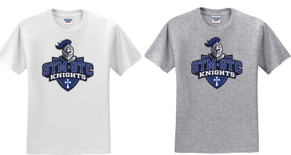 STMSTC - Knight Short Sleeve Shirt (White or Grey)