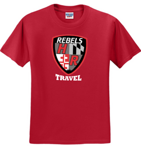 Harundale Travel - Red Short Sleeve T Shirt