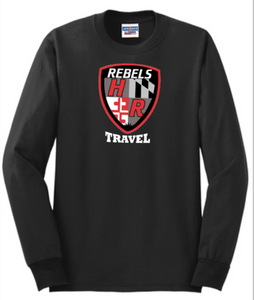 Harundale Travel - Black Long Sleeve T Shirt