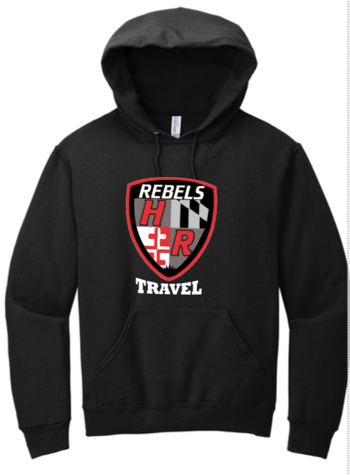 Harundale Travel - Black Hoodie Sweatshirt