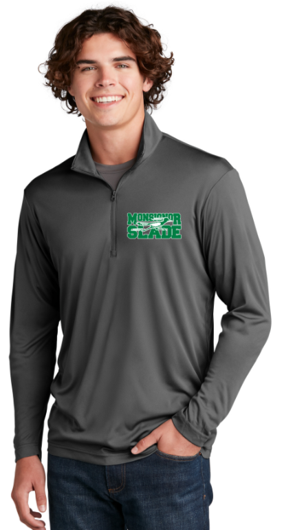 MSCS - Runner Iron Grey Competitor 1/4 Zip Pullover (Men's or Lady Cut)