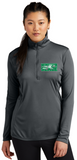 MSCS - Runner Iron Grey Competitor 1/4 Zip Pullover (Men's or Lady Cut)