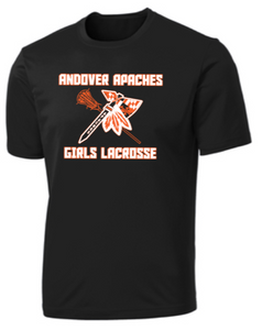 Apaches WLAX - Official Performance Short Sleeve (White, Black or Silver)