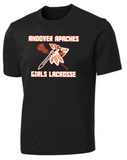 Apaches WLAX - Official Performance Short Sleeve (White, Black or Silver)