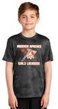 Apaches WLAX - Official Iron Camo Hex Short Sleeve Shirt (White or Iron Grey)