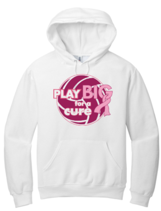Southern Dig - Play Big - White Hoodie Sweatshirt