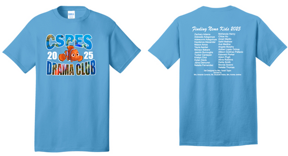 2025 CSPES Drama Shirt - Order by 4/30/25