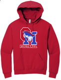 OM Patriots - Football Hoodie Sweatshirt (Grey, Black or Red)