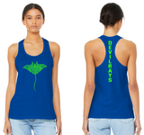 Devilrays Swim - Bella Canvas Racer Back Tank Top (White or Royal Blue)