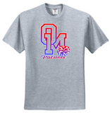 OM Patriots - Cheer Short Sleeve T Shirt (Red, White or Grey)