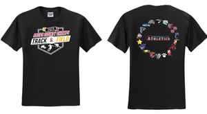 2025 AACPS TRACK AND FIELD CHAMPS - Black Short Sleeve Shirt