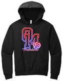 OM Patriots - Cheer Hoodie Sweatshirt (Grey, Black or Red)