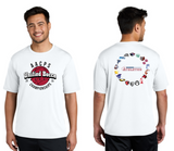 2025 AACPS BOCCE - Performance Short Sleeve Shirt (White or Grey)