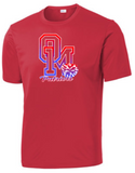 OM Patriots - Cheer Performance Short Sleeve (Black, Grey or Red)