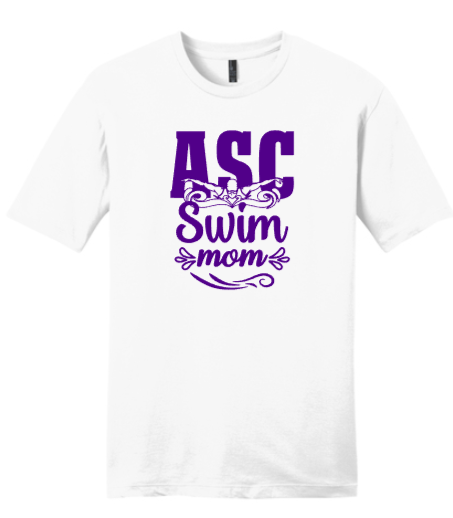 Annapolis Swim Club - Mom White District Short Sleeve Shirt