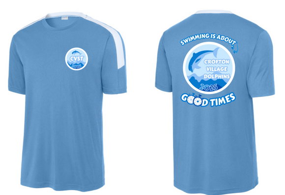 CVST - Light Blue United Crew Short Sleeve Shirt