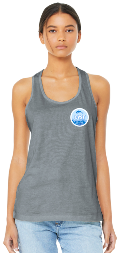 CVST - Grey Racer Back Tank Top