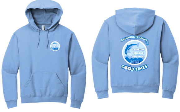 CVST - Light Blue Hoodie Sweatshirt