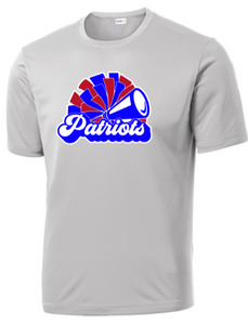 OM Patriots - Patriots Cheer Performance Short Sleeve (Black, Grey or Red)