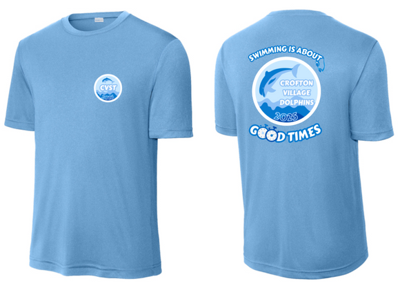 CVST - Light Blue Performance Short Sleeve Shirt