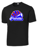 OM Patriots - Patriots Cheer Performance Short Sleeve (Black, Grey or Red)