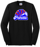 OM Patriots - Patriots Cheer Long Sleeve T Shirt (Red, Black or Grey)