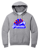 OM Patriots - Patriots Cheer Hoodie Sweatshirt (Grey, Black or Red)