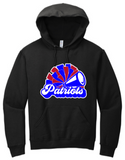 OM Patriots - Patriots Cheer Hoodie Sweatshirt (Grey, Black or Red)