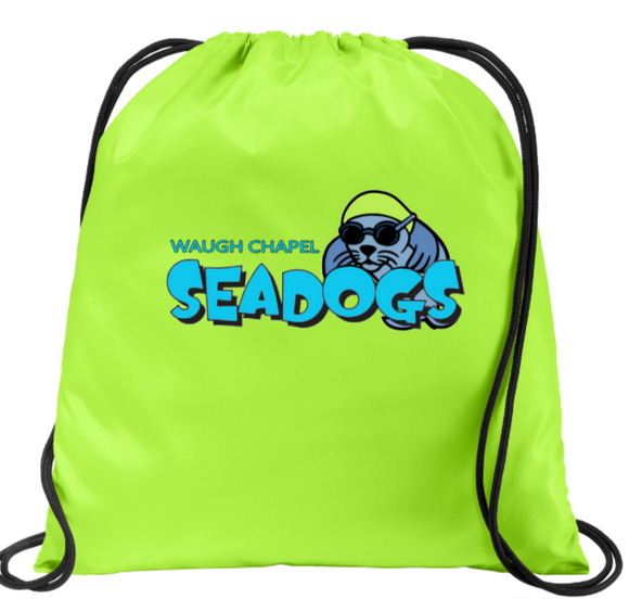 Seadogs - Neon Green Cinch Bag