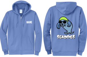 Seadogs - Full Zip Carlina Blue Hoodie