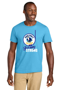 St. Paul - Gabby Strong - Aquatic Blue SS T Shirt (Adult)