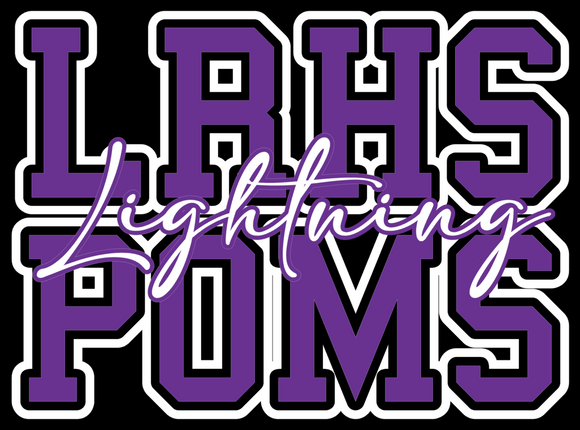 LRHS Poms Order - 9.13.24