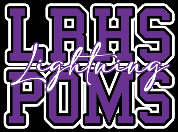 LR Poms Fall 2025 Jersey Order - 9.22.25