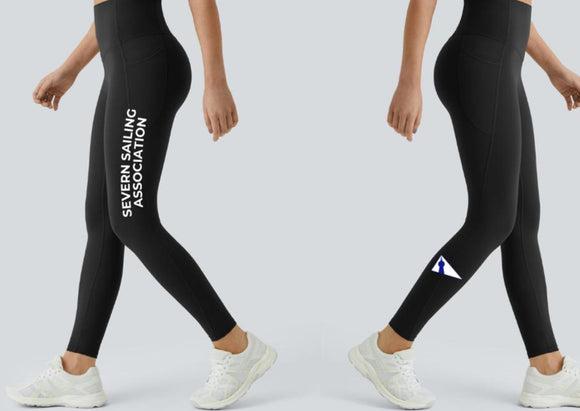 Severn Sailing Assoc - Black Leggings (Adult or Youth)