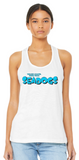 WC Seadogs Swim - Official Ladies Racer Back Tank Tops (Grey or White)