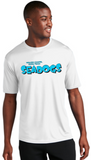 WC Seadogs Swim - Official Performance Short Sleeve Shirt - (Silver, Blue or White)