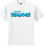 Seadogs Swim - Official Short Sleeve T Shirt (Blue, White or Grey)