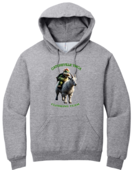 Catonsville Climbing - Grey Hoodie