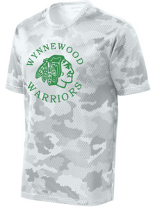 Wynnewood Swim - White Camo Hex Short Sleeve Shirt