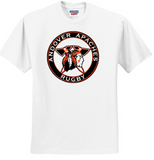 Apaches Rugby - Circle Short Sleeve T Shirt (White, Grey or Black)