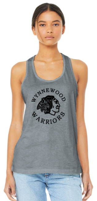Wynnewood Swim - Grey Racer Back Tank Top