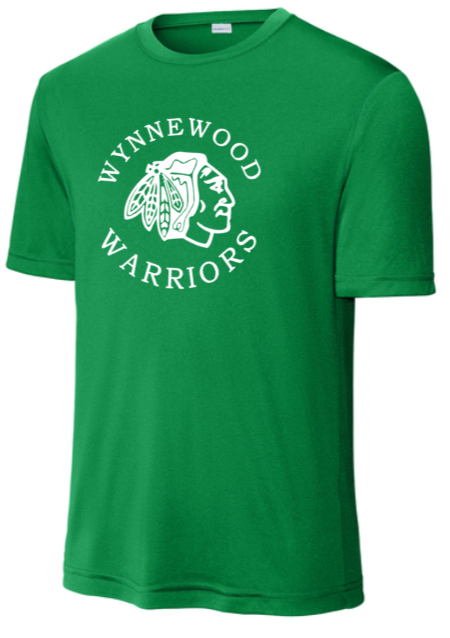 Wynnewood Swim - Green Performance Short Sleeve Shirt