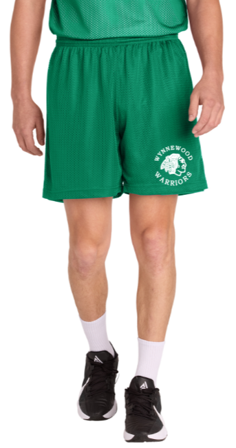 Wynnewood Swim - Green Mesh Shorts